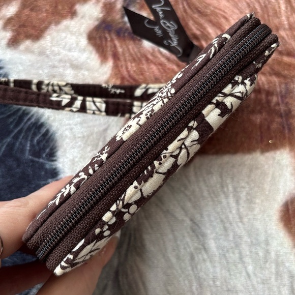Vera Bradley Set of 3 Vintage Zip Around Wallet Wristlet Cosmetic Pouch Quilted - Picture 10 of 16